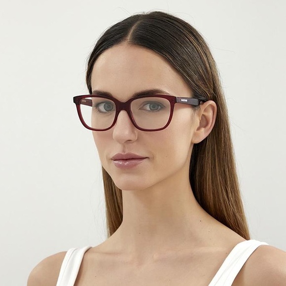 BALENCIAGA HAVANA MONOGRAM OPTICAL EYEGLASSES BB0078O - Picture 1 of 13